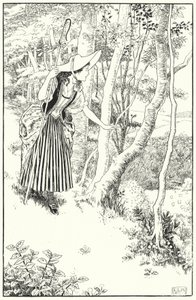 Lille Bo-Peep (gravering) av Leonard Leslie Brooke