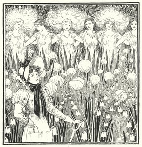 Elskerinne Mary, tvert imot, hvordan vokser hagen din (gravering) av Leonard Leslie Brooke