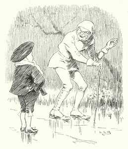 En tåkete fuktig morgen, da været var overskyet (gravering) av Leonard Leslie Brooke