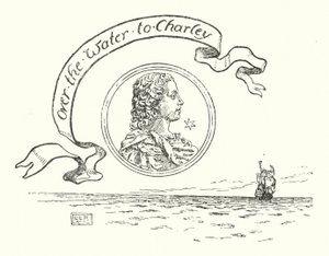 Over vannet, og over havet, og over vannet til Charley (gravering) av Leonard Leslie Brooke