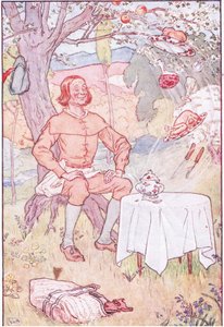 Rød jakke eller nesetreet, 1920-tallet av Leonard Leslie Brooke