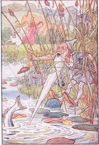 Snøhvit og roserød, 1920-tallet av Leonard Leslie Brooke