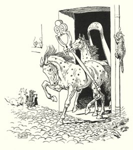 Nøtteknekkeren og sukkertangen (litho) av Leonard Leslie Brooke