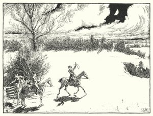 Det var tre joviale walisere (gravering) av Leonard Leslie Brooke