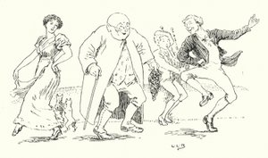 Tom han var en pipers sønn (gravering) av Leonard Leslie Brooke