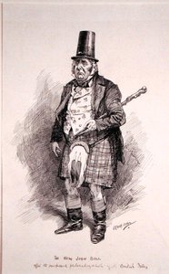 The New John Bull, illustrasjon fra Punch, publisert 26. oktober 1910 (penn og blekk på papir) av Leonard Raven Hill