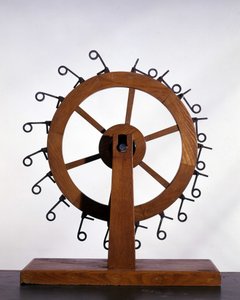Perpetual Motion av Leonardo da Vinci (Leonardo da Vinci) - Museum of Science and Techniques of Leonardo da Vinci, i Milano.