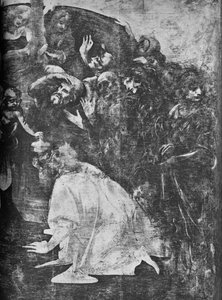 Adoration of the Magi - Høyre nedre del, c1481 1945 av Leonardo da Vinci