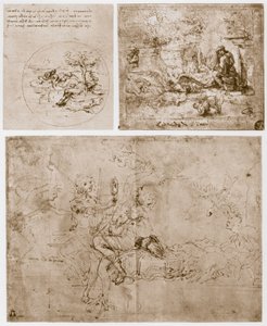 Allegorier, 1400-tallet. av Leonardo da Vinci