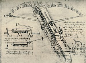 Ballista, 1928 av Leonardo da Vinci