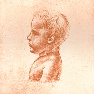 Byste av en gutt, c1472-c1519 1883 av Leonardo da Vinci