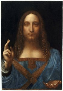 Før Kristus oss Salvatore av Leonardo da Vinci