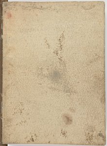Kode på flukt av fugler, c. 1505-06, papirmanuskript, cc. 18, omslag I av Leonardo da Vinci