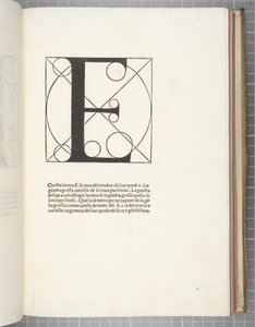Divine Proportion, av Luca Pacioli av Leonardo da Vinci