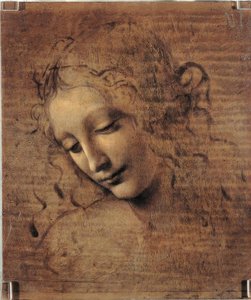 Kvinnehode av Leonardo da Vinci