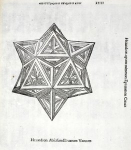 Hexacedron abscissum forhøyet vakuum, illustrasjon fra 