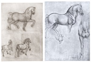 Hester, c1490-1510 av Leonardo da Vinci