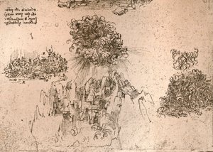 Representasjon av naturfenomener, c1472-c1519 1883 av Leonardo da Vinci