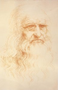 Selvportrett av Leonardo da Vinci
