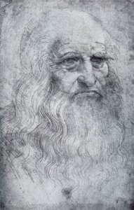 Selvportrett av Leonardo da Vinci, c1512-1515 1954 av Leonardo da Vinci