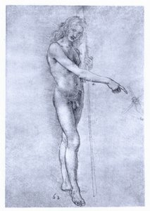 Døperen Johannes, c1478. av Leonardo da Vinci