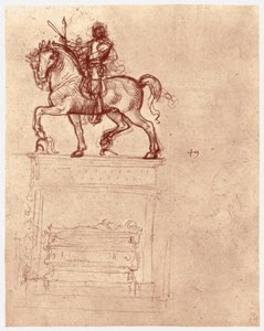 Trivulzio-monumentet, c1511 av Leonardo da Vinci