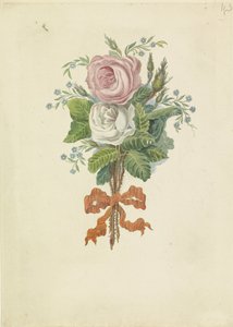 Roser med silhuettene til kongefamilien, 1816