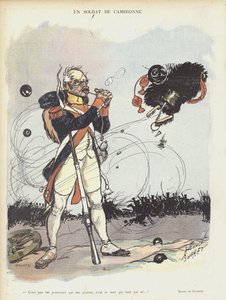 En soldat fra Cambronne. Illustrasjon for Le Rire