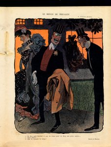 Illustrasjon for magasinet quot;Le Rirequot;