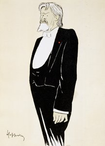 Skuespiller Jean Mounet-Sully (1841-1916), karikatur av Leonetto Cappiello (1875-1942) av Leonetto Cappiello