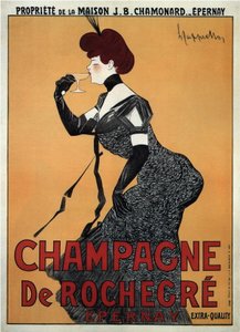 Rochegre Champagne (plakat) av Leonetto Cappiello