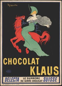Sjokolade Klaus, 1902. av Leonetto Cappiello