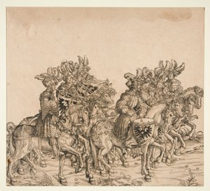 keiserlige trompetister av Leonhard Beck