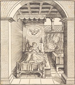 Saint Dentalinus av Leonhard Beck