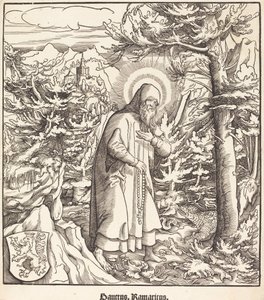 Den hellige Ramaricus av Leonhard Beck