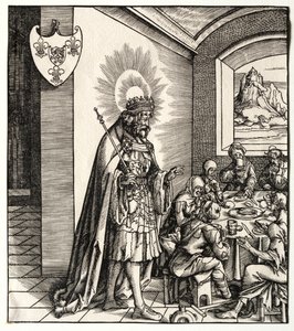 Hellige knyttet til huset til Hapsburg: En generell beretning om forfedre til keiser Maximilian I av Leonhard Beck