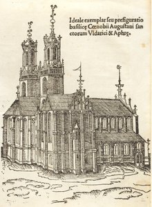 Herlige bekjennere av Kristus Uldaricus og Sympertus av Leonhard Beck and Berno of Reichenau