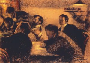 Gruppebilde av Leonid Osipovic Pasternak