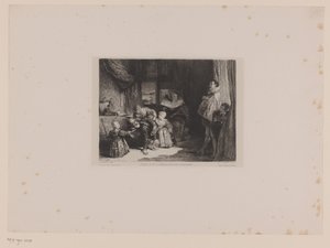 Hendrik IV som ambassadør van Spanje Henry IV og den spanske ambassadøren (tittel på objekt)