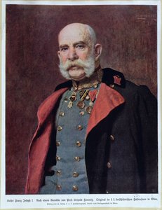 Portrett av Kaiser Franz Joseph I (1830-1916) 1904-5