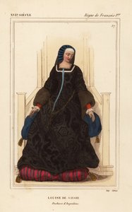 Louise av Savoy, Louise de Savoie, hertuginne av Angouleme, mor til kong Frans I