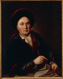 Portrett av Ludwig van Beethoven, Kapellmeister (1712-73), bestefar til komponisten Ludwig Beethoven av Leopold Radoux