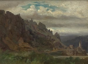 Utsikt over Dürnstein av Leopold Till