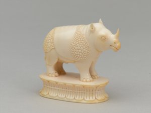 Hvit biskop, sjakkbrikke, India, 1820 ca av Leopoldo Metlicovich