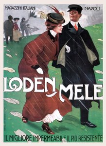 Regntøy fra Mele av Leopoldo Metlicovitz