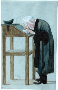 Karikatur av en Oxford Don (akvarell på papir) av Leslie Matthew Ward