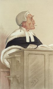 Den ærede Sir Anthony Cleasby av Leslie Matthew Ward