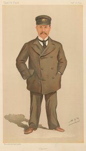 Vanity Fair: Yachting devotees; 'Våkent', Mr. George Jay Gould, 27. september 1894