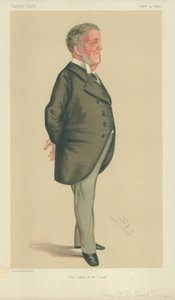 Admiral Frederick Beauchamp Paget-Seymour, The swell of the ocean, 9. september 1876, Vanity Fair tegneserie av Leslie Matthew Ward