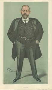 Dr Robert Henry Scanes Spicer, Rhinology, 20. mars 1902, tegneserie Vanity Fair av Leslie Matthew Ward